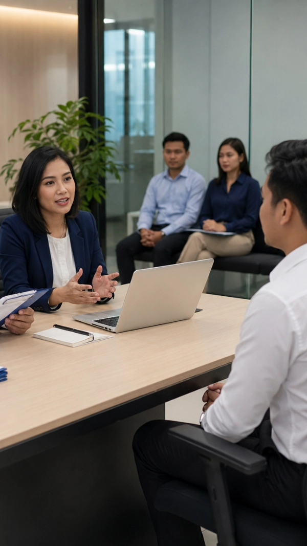 Proses recruitment dan screening kandidat Indonesia bersama Internusa Human Capital